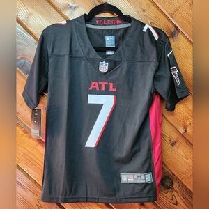 Ladies Bijan Robinson #7 Atlanta Falcons Jersey Black